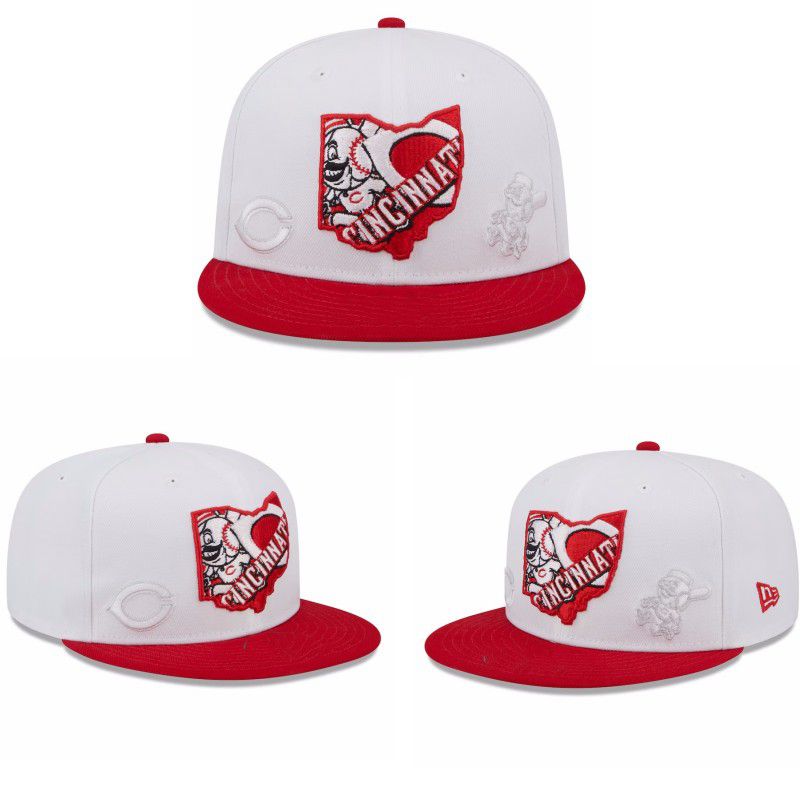 2023 MLB Cincinnati Reds Hat TX 20230626->->Sports Caps